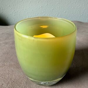 Glassybaby Green Candle Holder